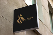 Royal King Lion Logo Design, a Branding & Logo Template by YUDesignStore (Thumbnail 3 of 10)