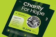 Charity Campaign Flyer, a Flyer Template by graphicook (Thumbnail 2 of 3)
