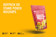 Doypack - Stand up Pouch Mockup, a Cups & Container Mockup by Aprndy85 (Thumbnail 1 of 3)