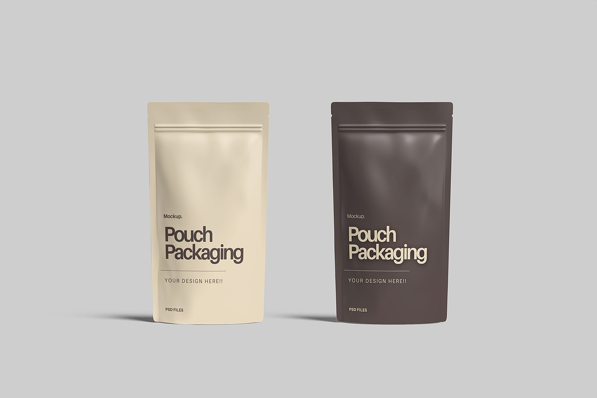 Pouch Packaging Mockup, a Packaging Mockup by Graphiculon (Photo 10 of 11)