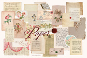 Dear Jane - SCRAPBOOKING collage set, an Object Graphic by alenaganzhela (Thumbnail 7 of 14)