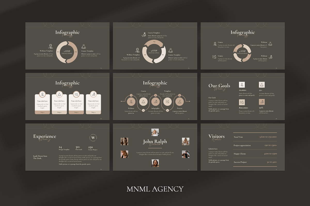 Multipurpose Presentation Template, a Presentation Template by MNML Agency (Photo 27 of 29)