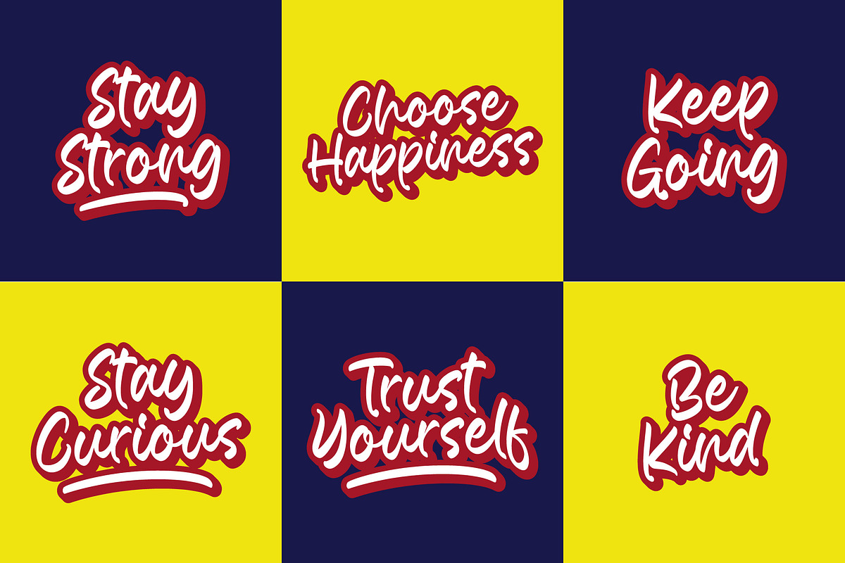 Radely - Bold Script Font, a Script Font by Graha Type (Photo 9 of 12)