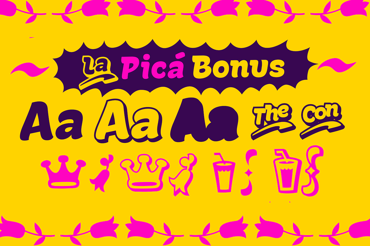 La Pica Bonus -80% all Bundle, a Font by Rodrigo Typo (Photo 3 of 7)