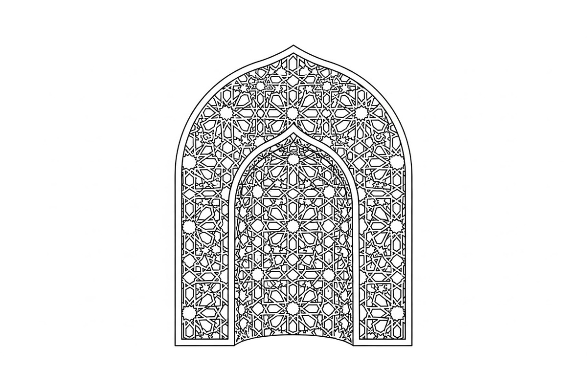 Islamic Arch Window Mandala Bundle, an Illustration by Artivon (Photo 36 of 45)