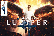 Lucifer Photoshop Template, a Poster Template by DuoFankaar (Thumbnail 1 of 13)