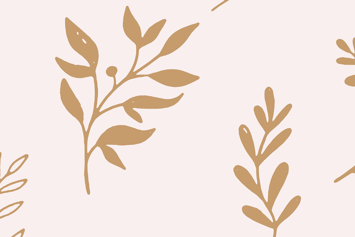 Hand Drawn Botanical Branches Vector, a Pattern Graphic by NayaChu (Photo 3 of 9)