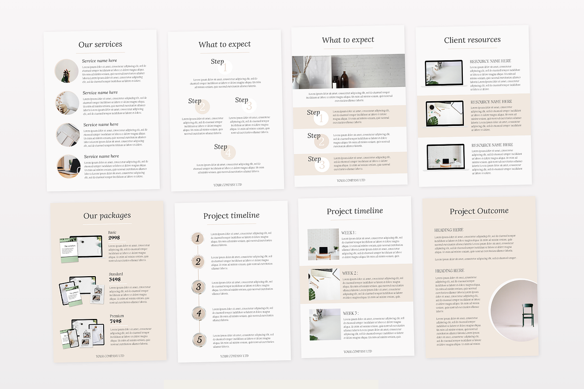 New Client Welcome Pack template, a Branding & Logo Template by PittaFinePrint (Photo 7 of 8)