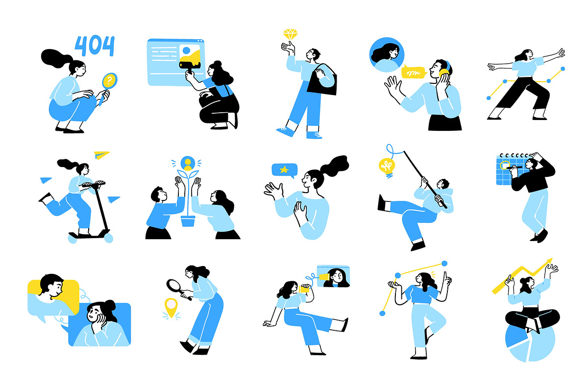 Business Concept illustrations, a Work Illustration by StonePic (Photo 2 of 3)