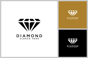 diamond logo design template, a Branding & Logo Template by quadrazo