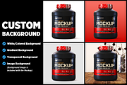 5lb Whey Protein Jar Mockup D1-Pro, a Packaging Mockup by Design Warlord (Thumbnail 11 of 16)