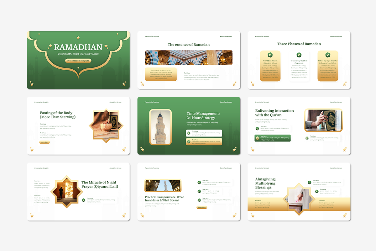 Best Ramadan - Keynote Template, a Presentation Template by Iqsiart Studio (Photo 2 of 3)