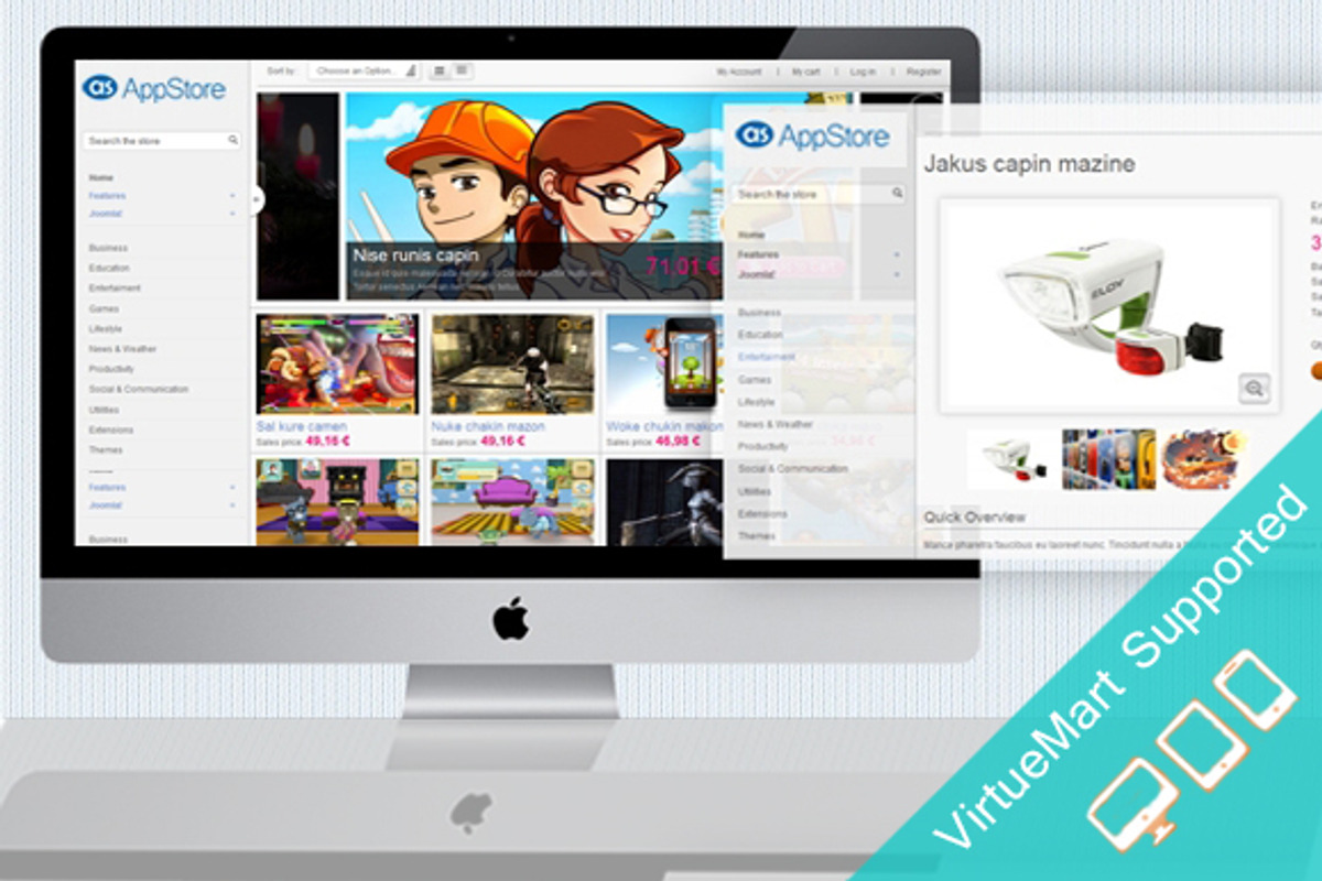 SJ AppStore - Great ecommerce store, a Websites & App Template by YouTech (Photo 1 of 5)