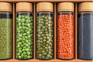 In a sleek, modern store, rows of, a Food & Drink Photo by ZinetroN