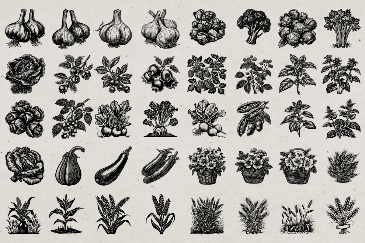 600 Farming illustrations, an Illustration by Nocturnal Wolf (Photo 20 of 23)