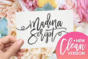 Madina Script (New Update), a Script Font by Sam Parrett (Thumbnail 1 of 9)