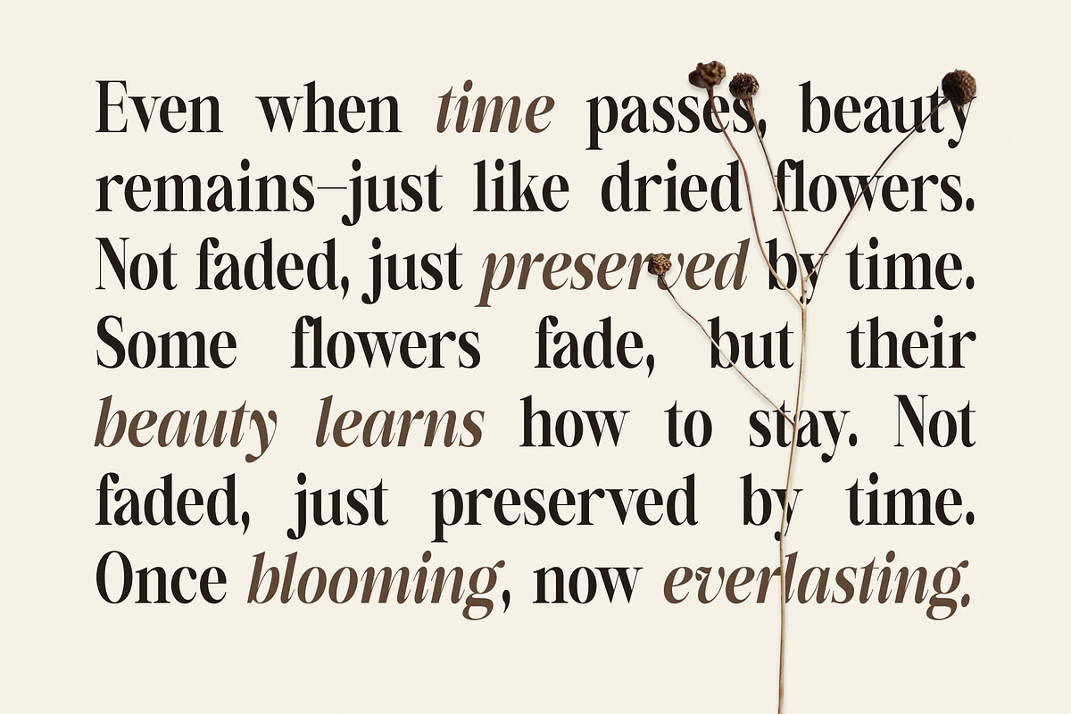 New Back Elegant Family Serif Font, a Serif Font by Perfectype (Photo 3 of 8)