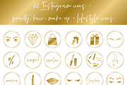 Instagram Story Highlight Icons 018, a Social Media Template by savanamm design (Thumbnail 2 of 2)