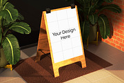 Outdoor Signage Mockup, a Mockup by graphicook (Thumbnail 3 of 5)