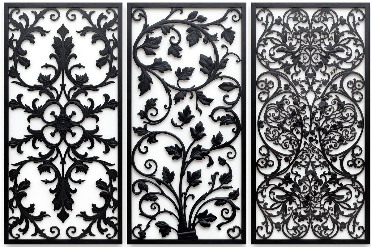 Ornamental Laser Cut Design Pack, an Illustration by Gfx_Store (Photo 7 of 21)