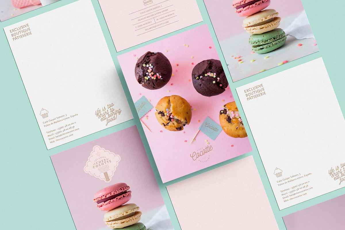 Chez Cocotte | Full Identity Pack, a Branding & Logo Template by The Responsible Creatives (Photo 9 of 16)