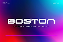 Boston - Bold Modern Font