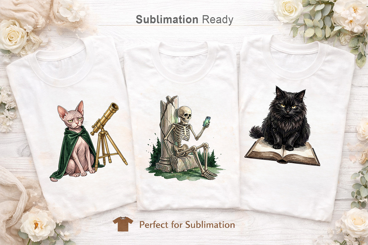 Dark Academia Sublimation, an Animal Illustration by Artnoy (Photo 5 of 18)