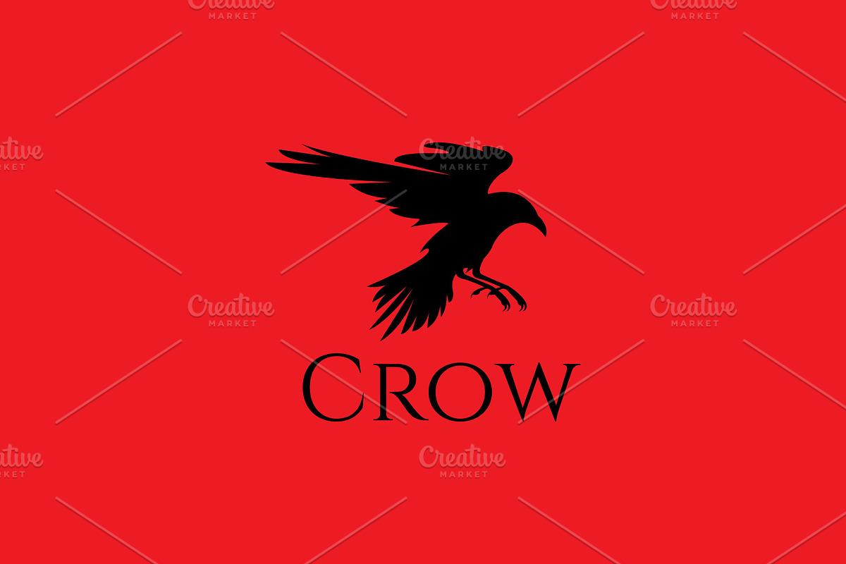Crow Logo, a Branding & Logo Template by ashenterprise (Photo 1 of 2)