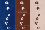 CYANOTYPE Botanical Backgrounds, a Background Graphic by Alisovna (Thumbnail 3 of 15)