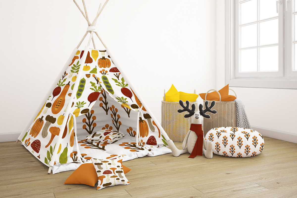 AUTUMN STORY Graphics Collection, an Animal Illustration by Katerina Osa (Photo 12 of 15)