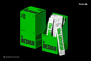 Sachet Box Mockup Set, a Packaging Mockup by Renderteam (Thumbnail 7 of 8)