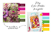 Flag Color Palette Layout for Blogs, a Websites & App Template by Horvatron (Thumbnail 1 of 5)