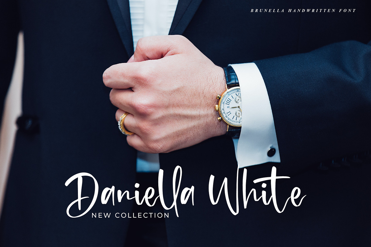 Brunella - Handwritten Font, a Script Font by ribethstudio (Photo 6 of 12)