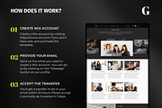 Hair Salon Wix Website Template, a Wix Template by Meraki Templates (Thumbnail 7 of 8)