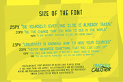 Pandora Callister Font, a Font by LeoSupply.co (Thumbnail 7 of 10)