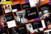 Syafiq - Business Google Slide, a Presentation Template by Dens Creative Studio (Thumbnail 1 of 6)