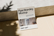 Realistic Flyer Branding Mockup, an Advertising Mockup by SimpangGraphics (Thumbnail 2 of 5)