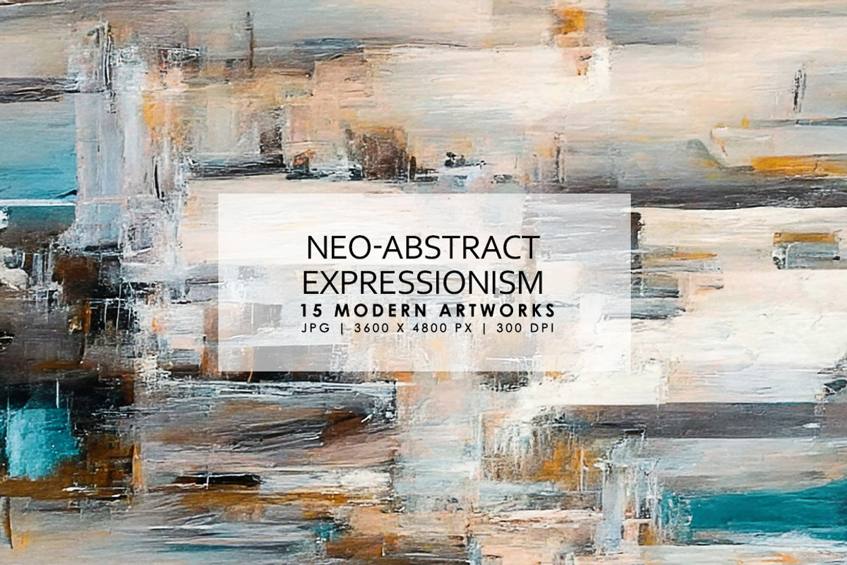 Neo-Abstract Expressionism, a Texture Illustration by Digital Art Creations (Photo 1 of 9)