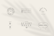 Desert Haven Logo Template Kit, a Branding & Logo Template by ALunadoki Design (Thumbnail 4 of 9)
