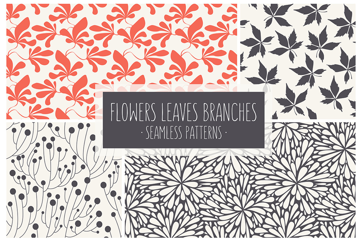 Floral Seamless Patterns