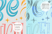 MOTIVATIONAL SET / 12+12 posters, a Decorative Illustration by bariskina (Thumbnail 7 of 7)