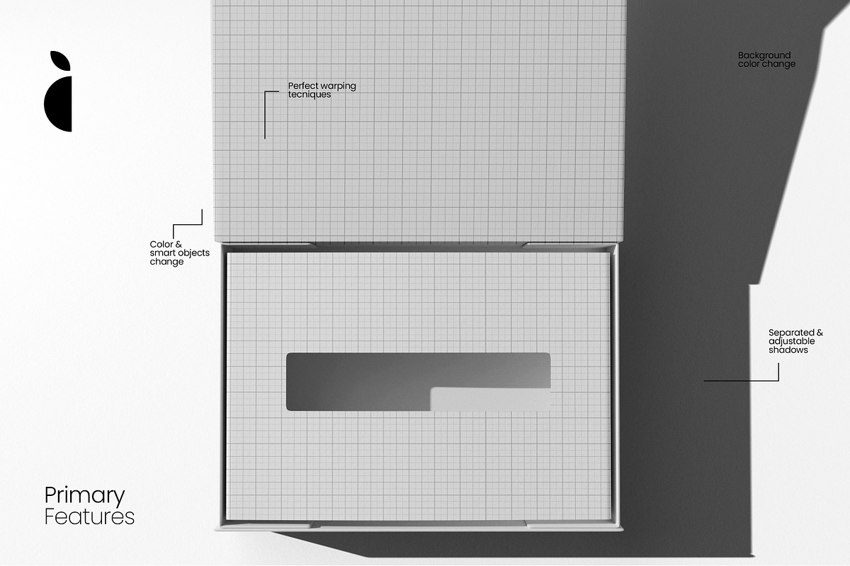 Sunlight magnetic product box mockup, a Packaging Mockup by Catkie - Digital Art (Photo 2 of 8)