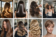 Hair Salon Stock Photos Bundle, a Business Photo by Selenique Studio (Thumbnail 10 of 15)