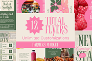 Farmers Market Flyers for Canva, a Marketing Template by ShayMadeWhat (Thumbnail 3 of 3)