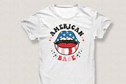 Sexy Lips American Babe, a Decorative Illustration by Simply Factory (Thumbnail 2 of 2)