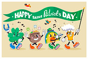 Irish Luck: Cartoon Elements, an Illustration by Moonery's (Thumbnail 8 of 9)