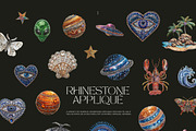RHINESTONE APPLIQUE Collage, an Object Graphic by Lana Elanor (Thumbnail 3 of 10)