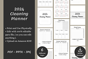Editable Cleaning Planner Template, a Print Template by POC Digital (Thumbnail 2 of 6)