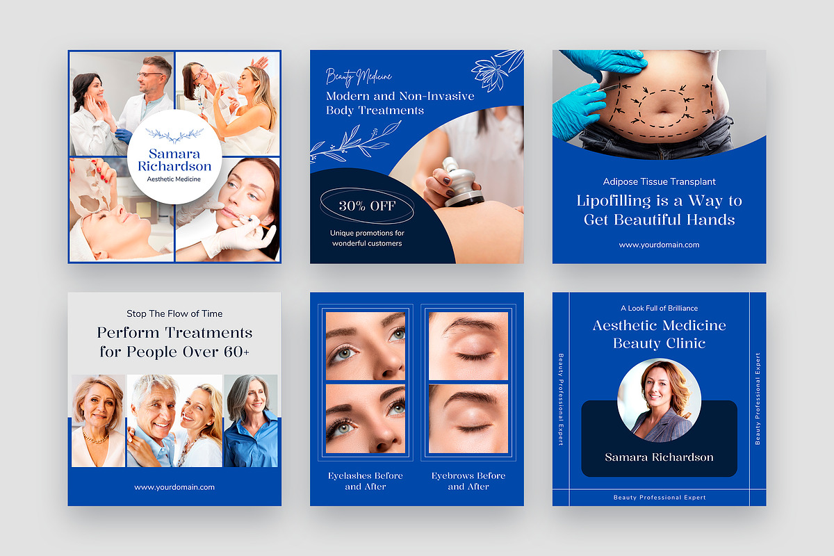 Aesthetic Beauty Salon Instagram, a Social Media Template by artbart (Photo 4 of 12)