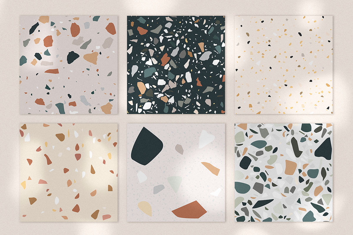 O-Terrazzo! | 12 Beautiful Patterns, a Pattern Graphic by Karissa Macapagal (Photo 6 of 7)